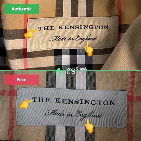 how to spot fake burberry pants|do all burberry buttons say.